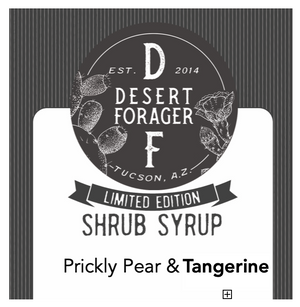 Prickly Pear & Tangerine Shrub Syrup